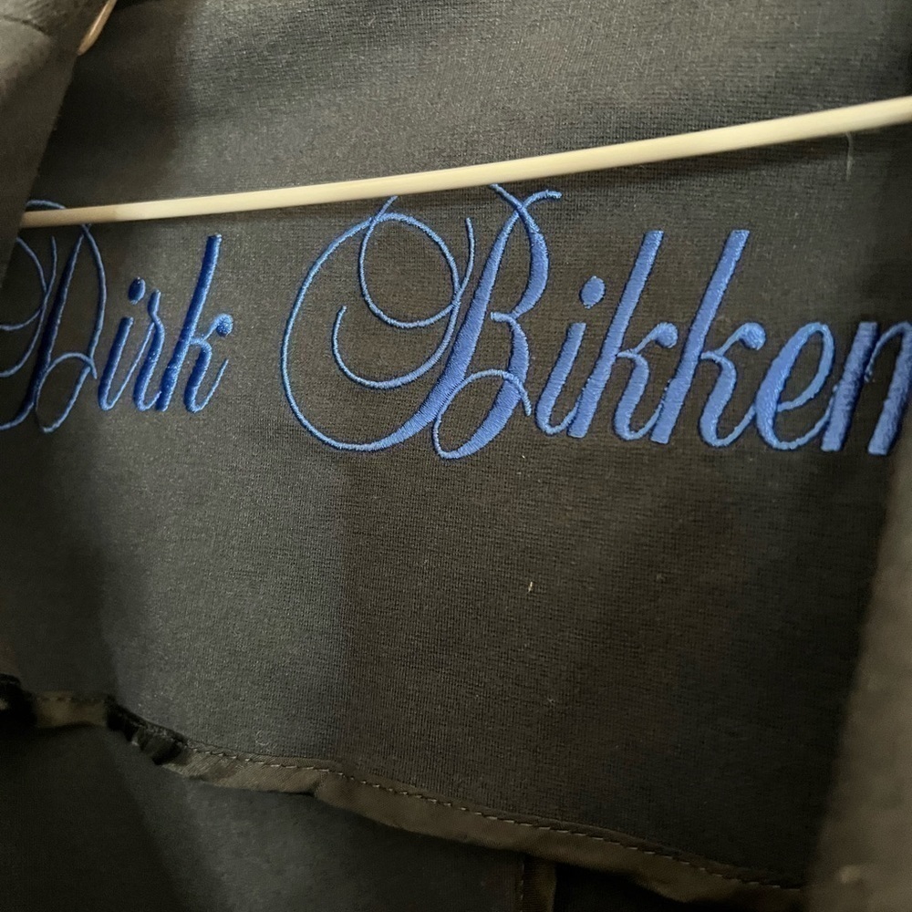 DIRK BIKKEMBERGS | Navy Blue Soft Blazer Jacket Size S EU 46 - Picture 3 of 8